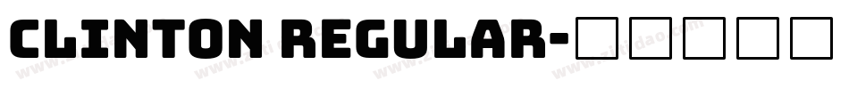 CLINTON Regular字体转换